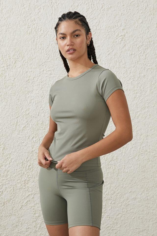 Active rib gym tshirt - dusty khaki Cotton On T-Shirts | Superbalist.com