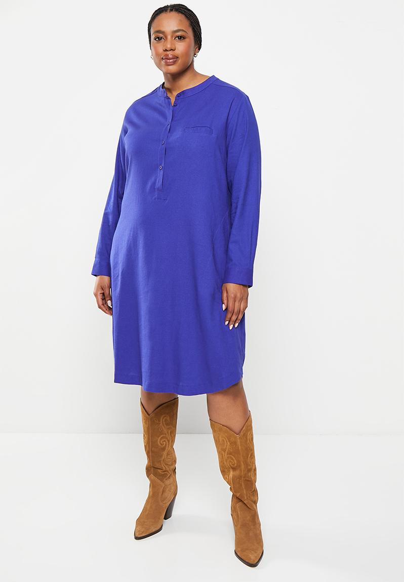 Plus risana dress - cobalt AMANDA LAIRD CHERRY Dresses | Superbalist.com