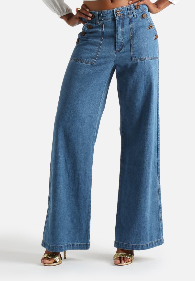 Loose Flare Jeans - Blue Glamorous Jeans | Superbalist.com