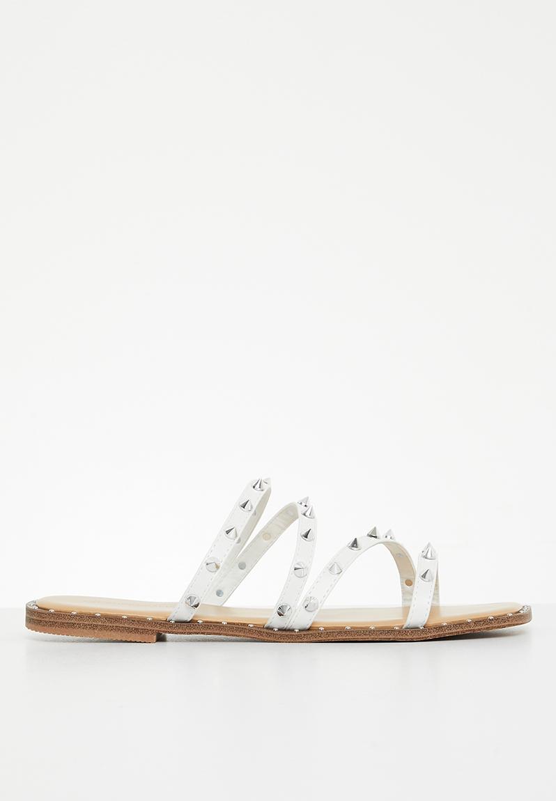 Bria studded sandal - white Superbalist Sandals & Flip Flops ...