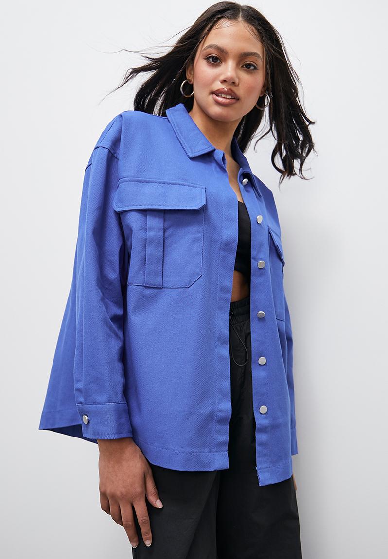 Utility overshirt - blue Blake Jackets | Superbalist.com