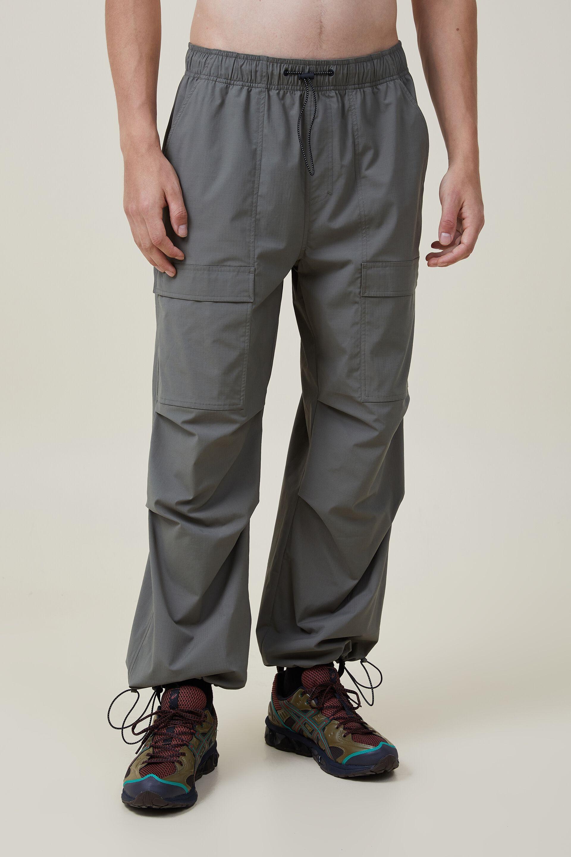 Parachute Utility Pant Steel Green Utility Cargo Cotton On Pants And Chinos 3875