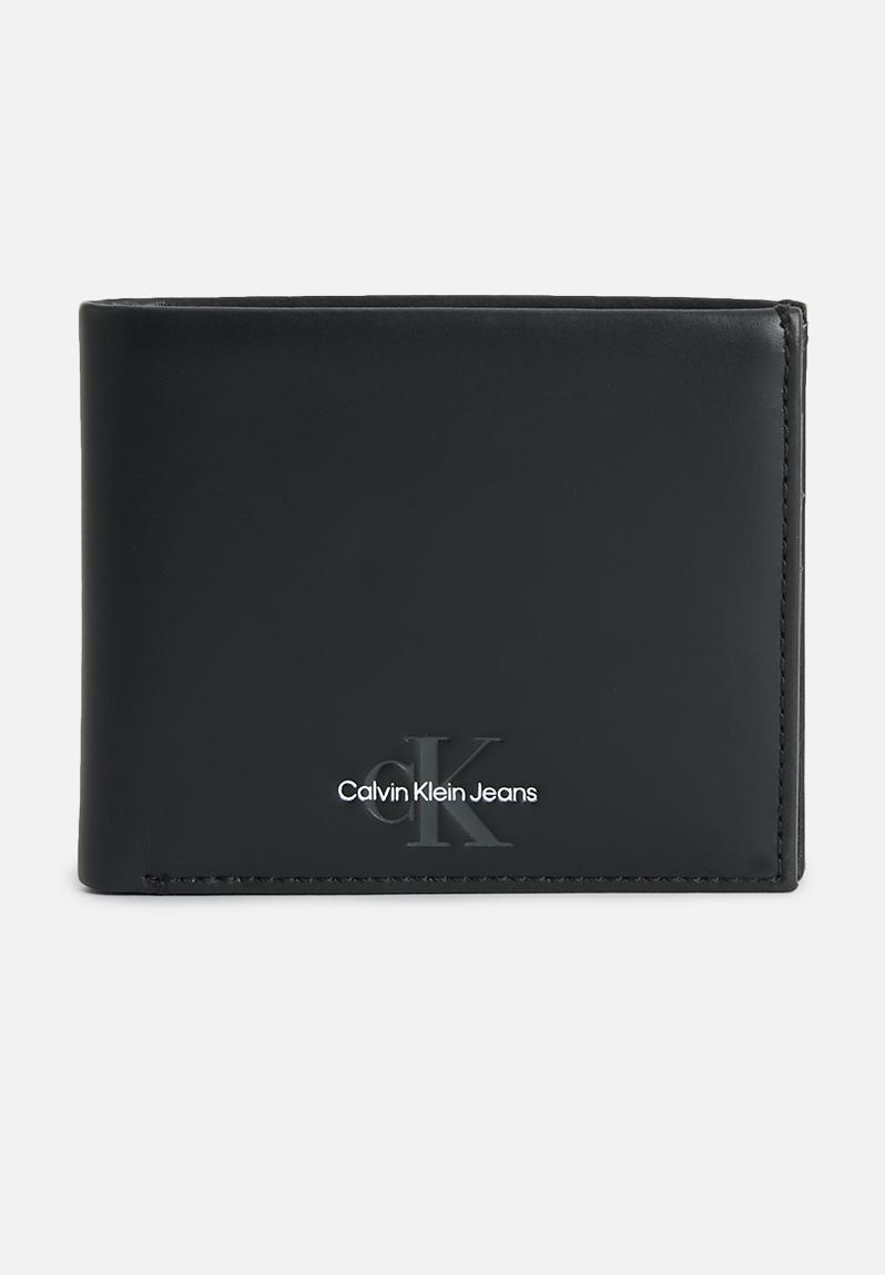 Monogram soft bifold w/coin - black CALVIN KLEIN Bags & Wallets ...