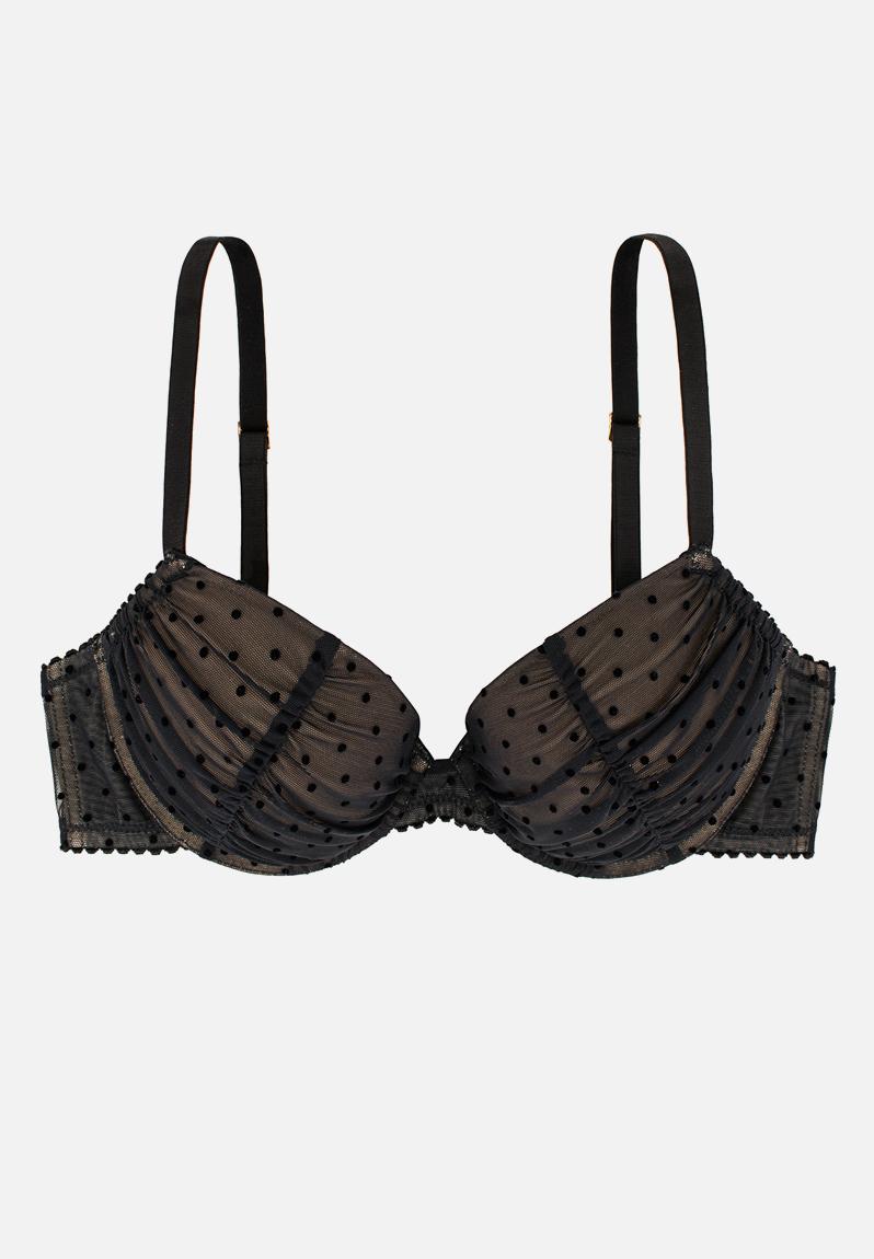 Plus Natalie don’t push up balcony bra - black RAYE Bras | Superbalist.com