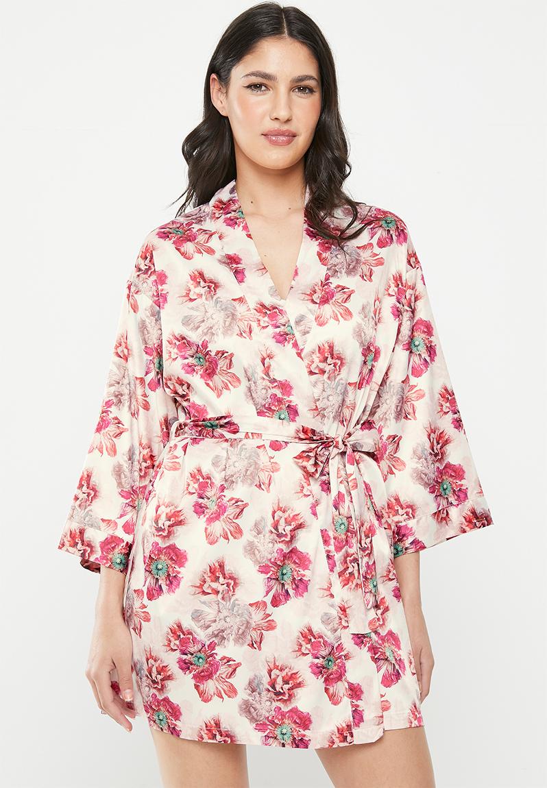 Love of your life cover up - ivory/multi RAYE Sleepwear | Superbalist.com