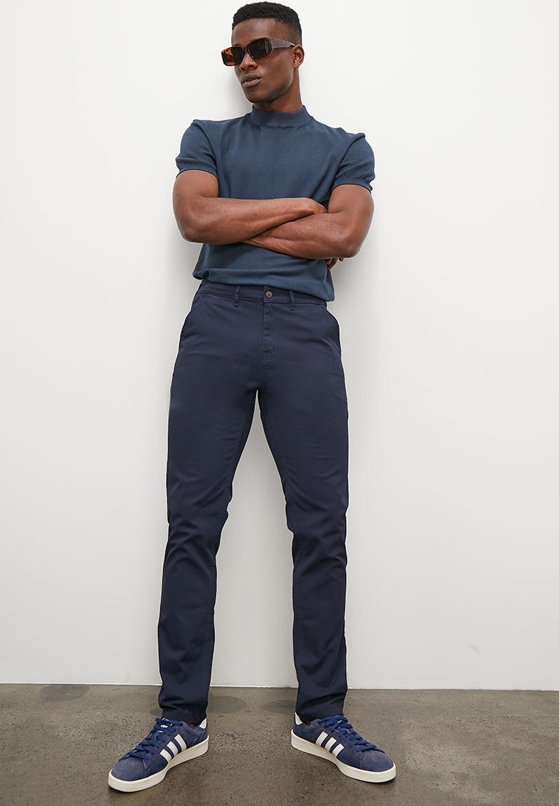 Caleb Slim Chino - Navy. Superbalist Pants & Chinos | Superbalist.com