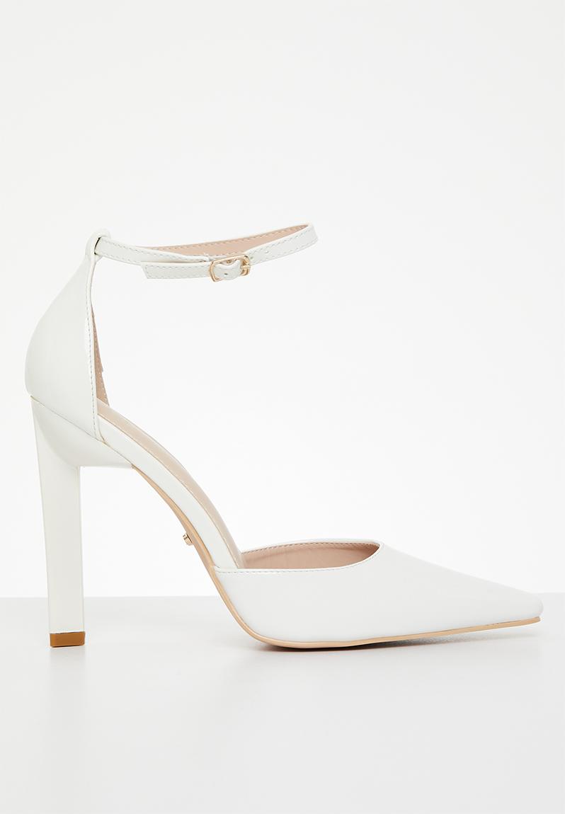 Class 1 Court Heel - White Miss Black Heels | Superbalist.com