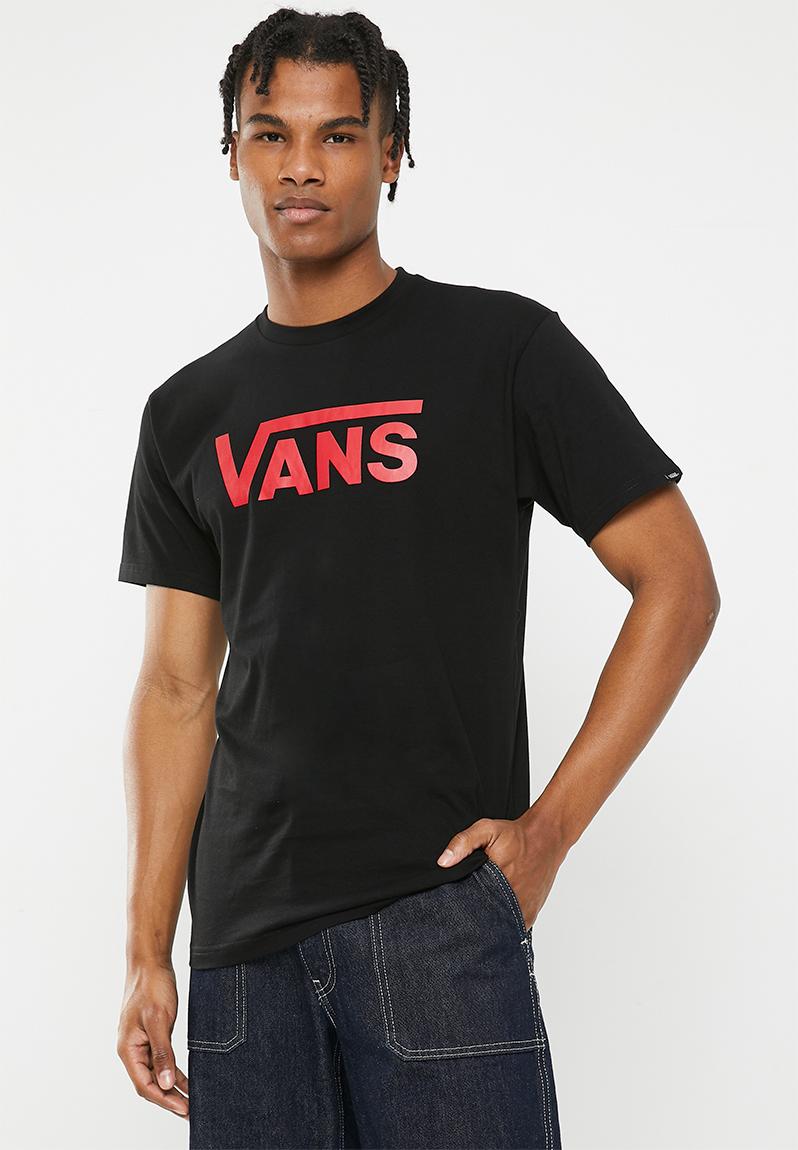Vans Red Cotton Men T-Shirt main image 1