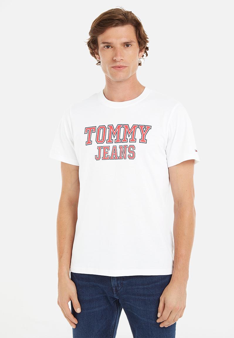 Essential tj tee - white Tommy Hilfiger T-Shirts & Vests | Superbalist.com