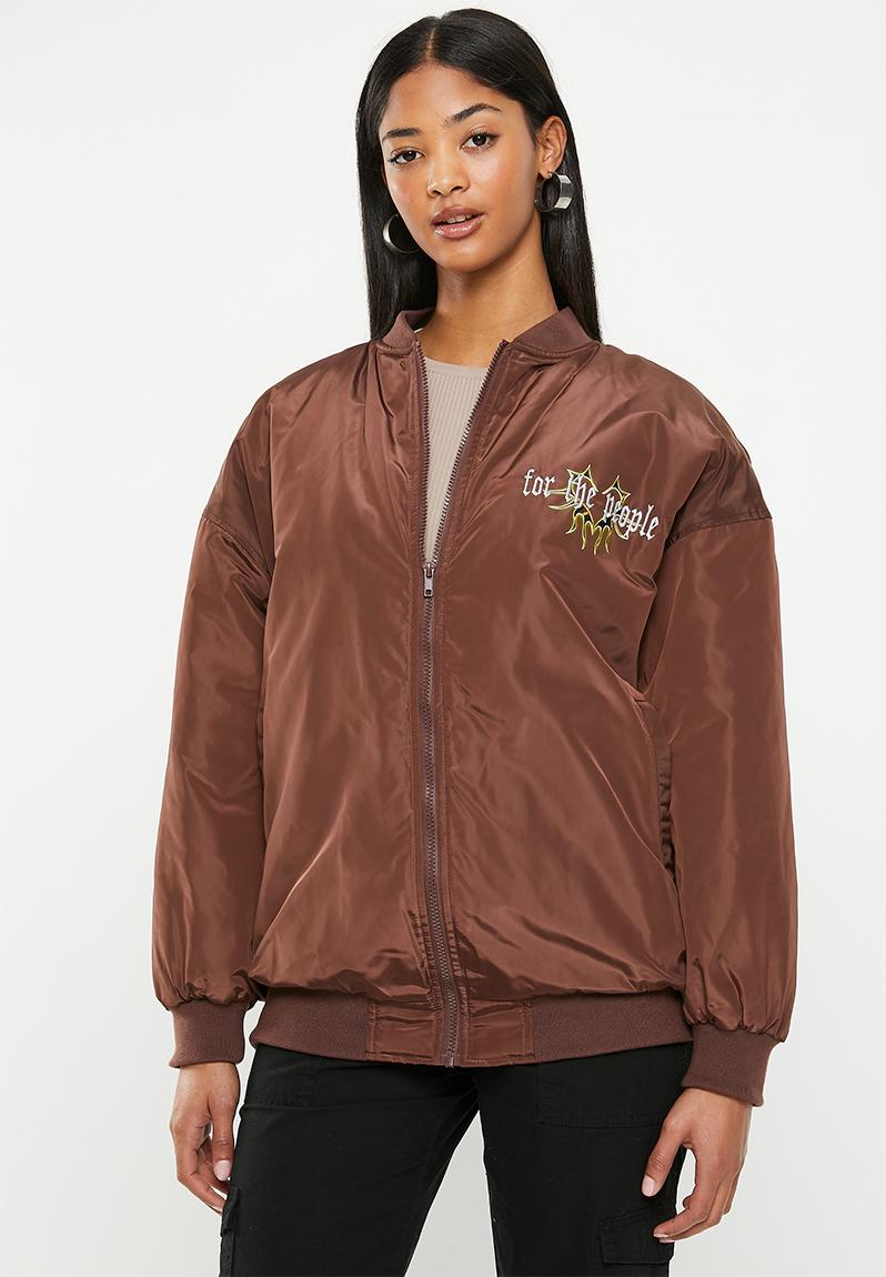 Nylon cyber jacket - hysteria/deep mahogany Factorie Jackets ...