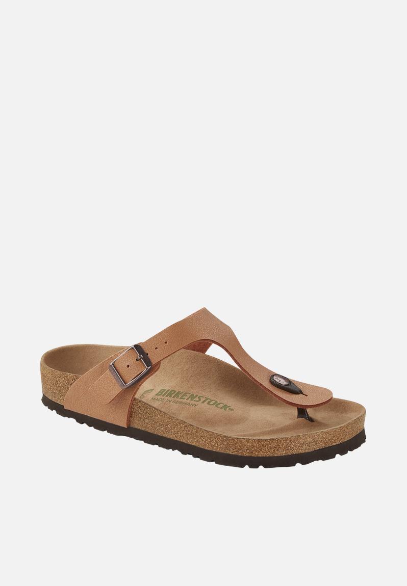 Gizeh Earthy Vegan Regular - Pecan Birkenstock Sandals & Flip Flops ...