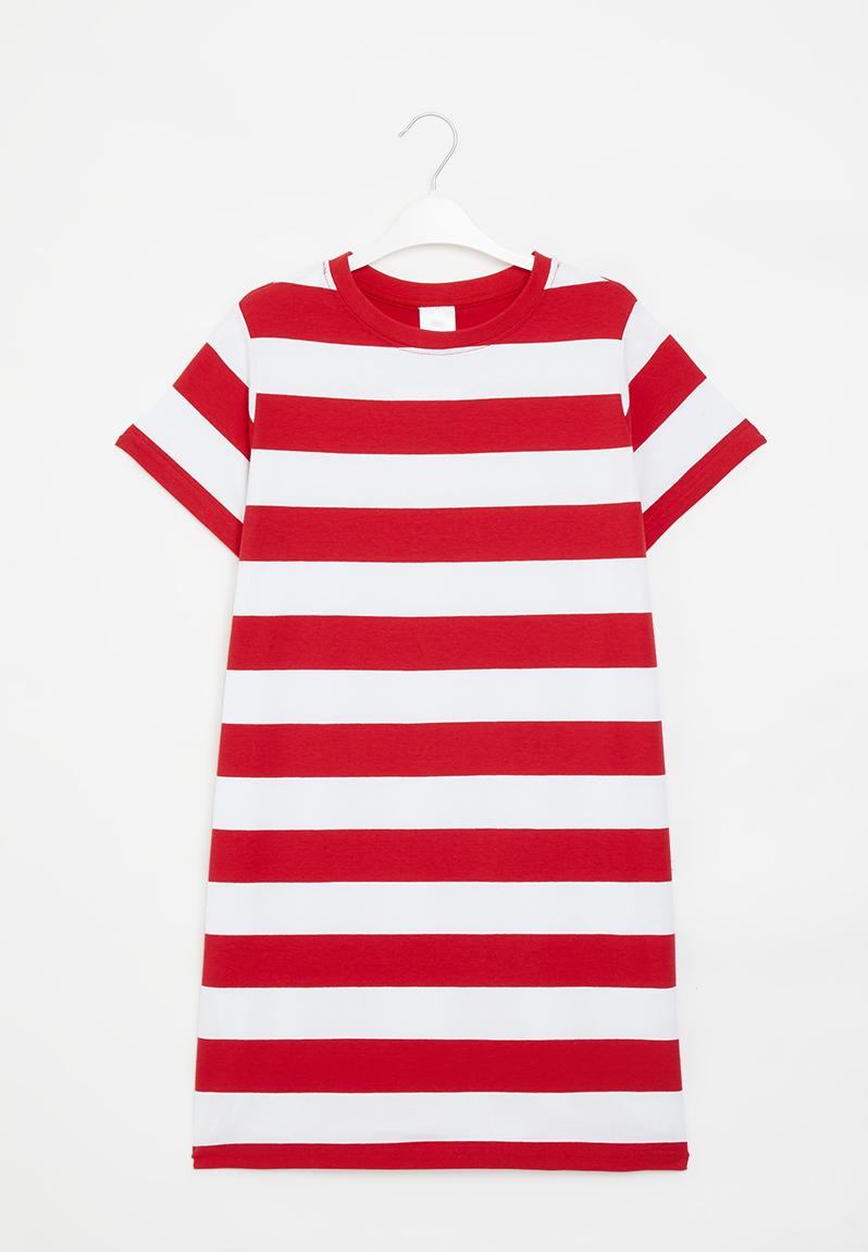 Striped Girl Shirt Dress 02042530105