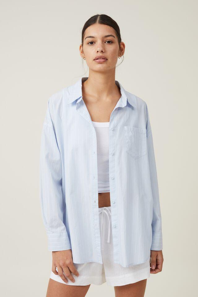 Dad shirt - polly pinstripe soft blue Cotton On Shirts | Superbalist.com