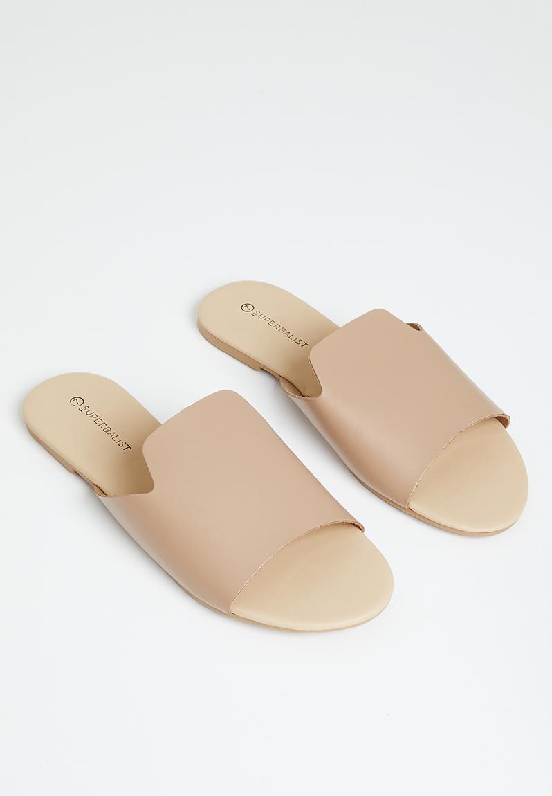 Freyja slide sandal - natural Superbalist Sandals & Flip Flops ...