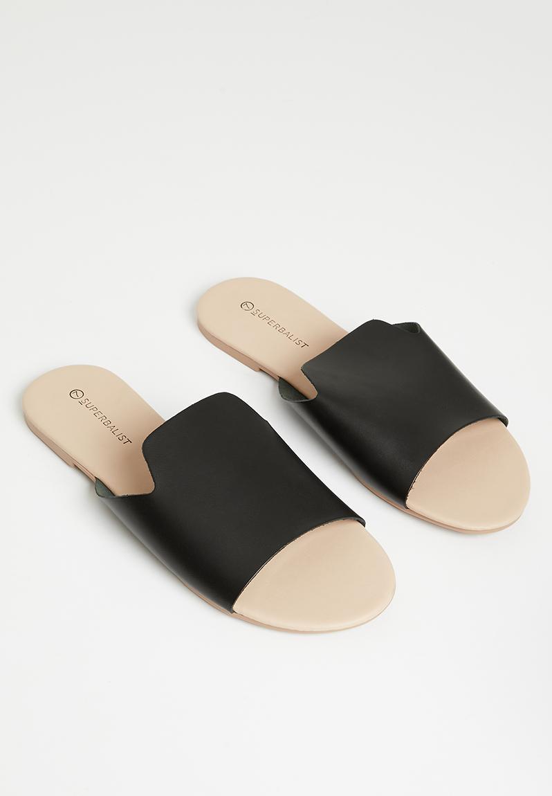 Freyja slide sandal - black Superbalist Sandals & Flip Flops ...