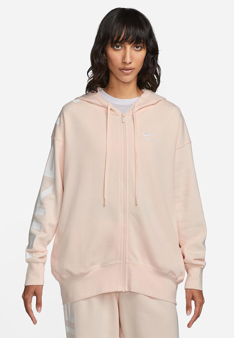 W nsw air flc os fz hd - guava ice/white Nike Hoodies, Sweats & Jackets ...