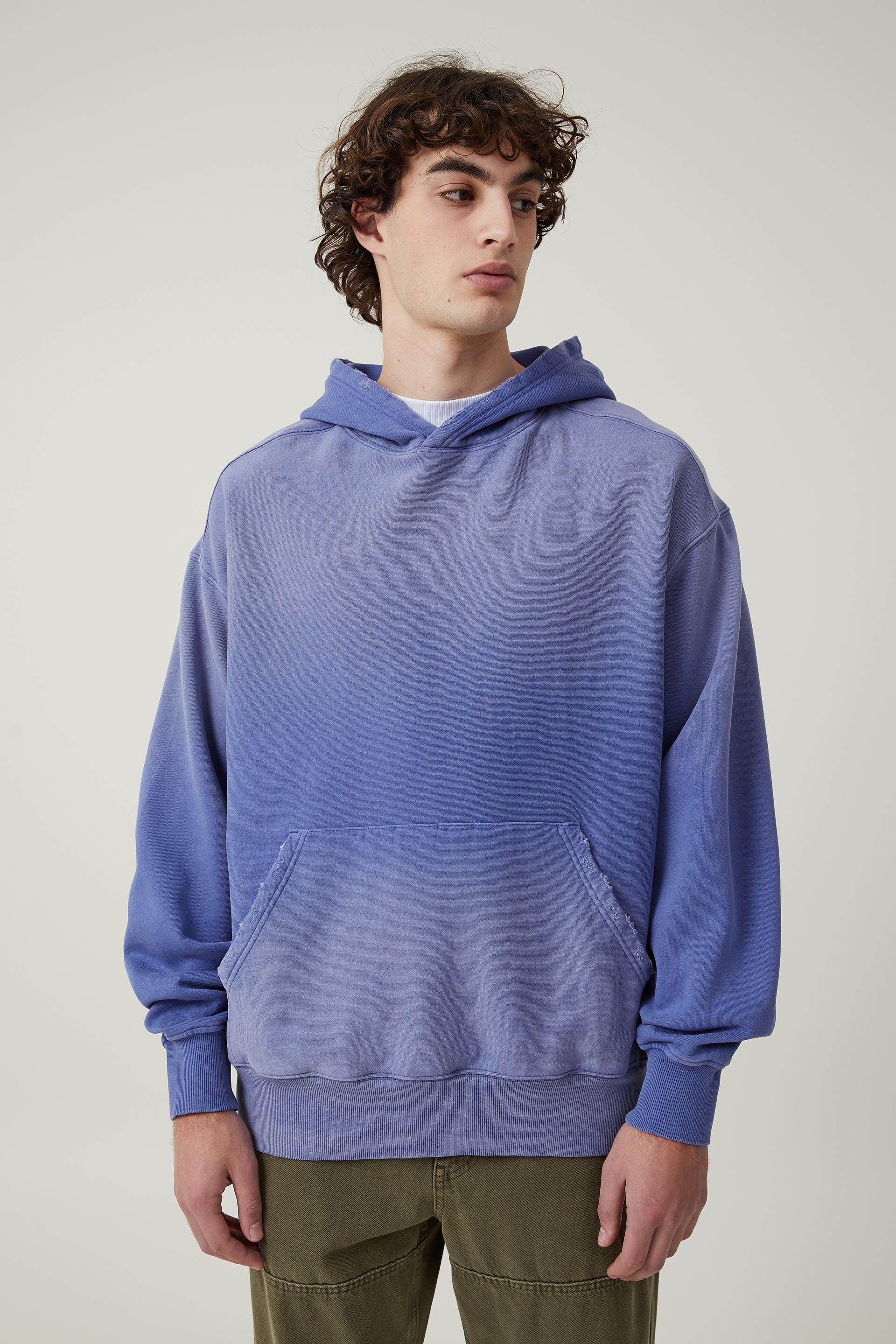 Sun faded oversized hoodie - mazarine blue Cotton On Hoodies & Sweats ...