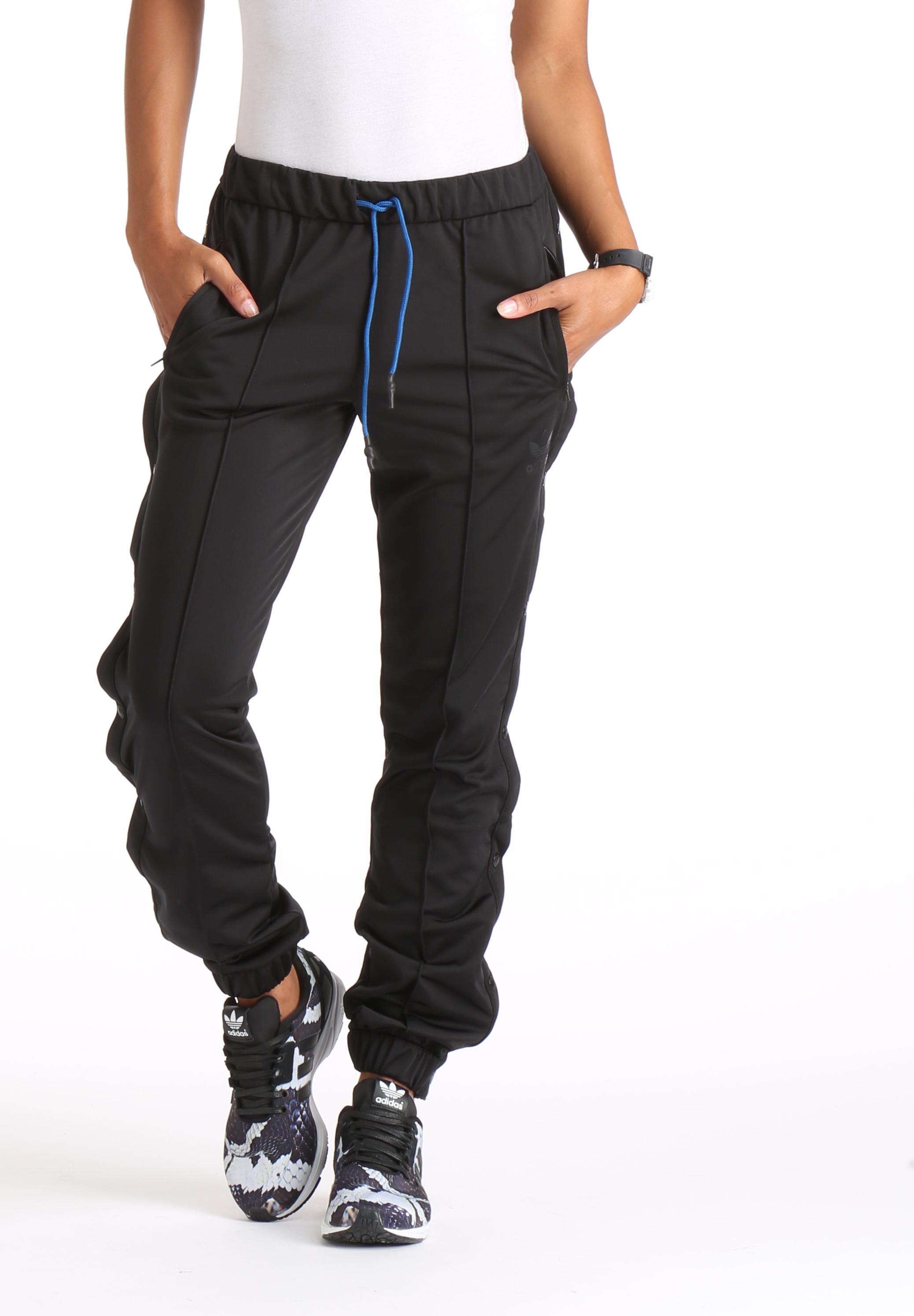 men's snap track pants