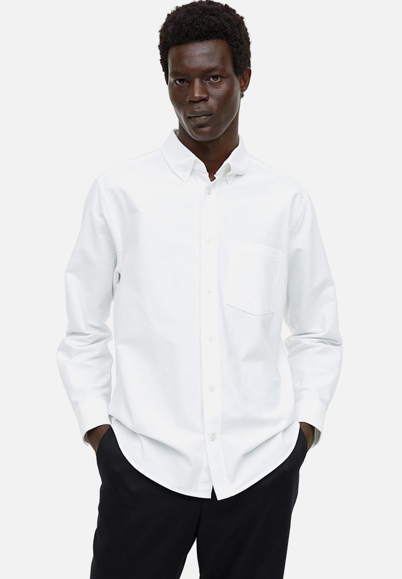 regular-fit-oxford-shirt-white-1099571001-h-m-shirts-superbalist