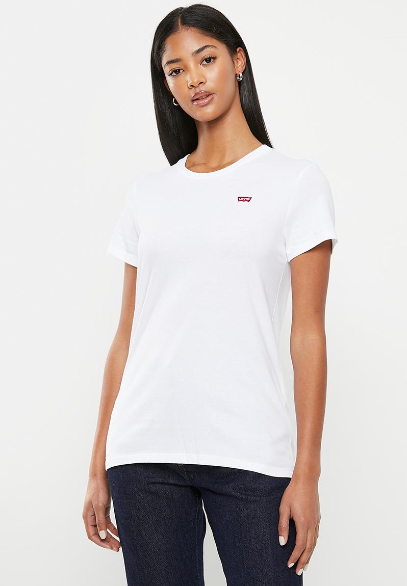 Levi's White Cotton Women T-Shirt main image 0
