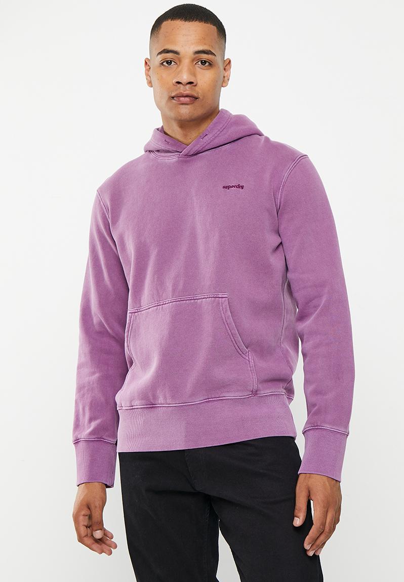 Vintage mark hood - grape jam purple Superdry. Hoodies & Sweats ...