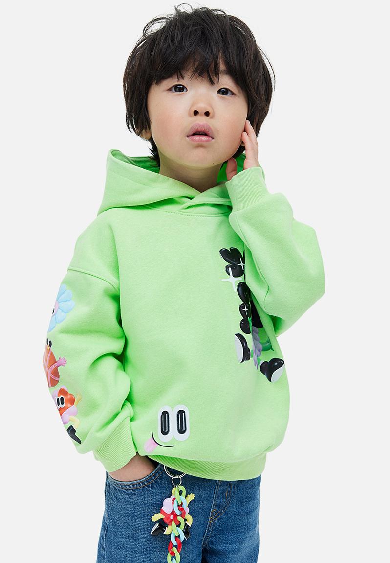 Eva Cremers x H&M: Printed hoodie - light green H&M Tops | Superbalist.com