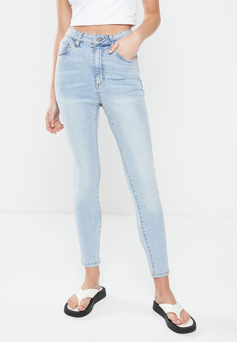 Curvy high stretch skinny jean - bondi blue Cotton On Jeans ...