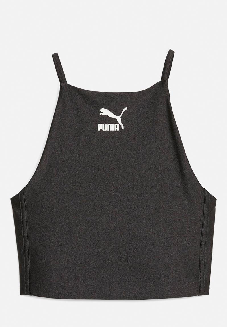 T7 shiny crop top - puma black PUMA T-Shirts | Superbalist.com