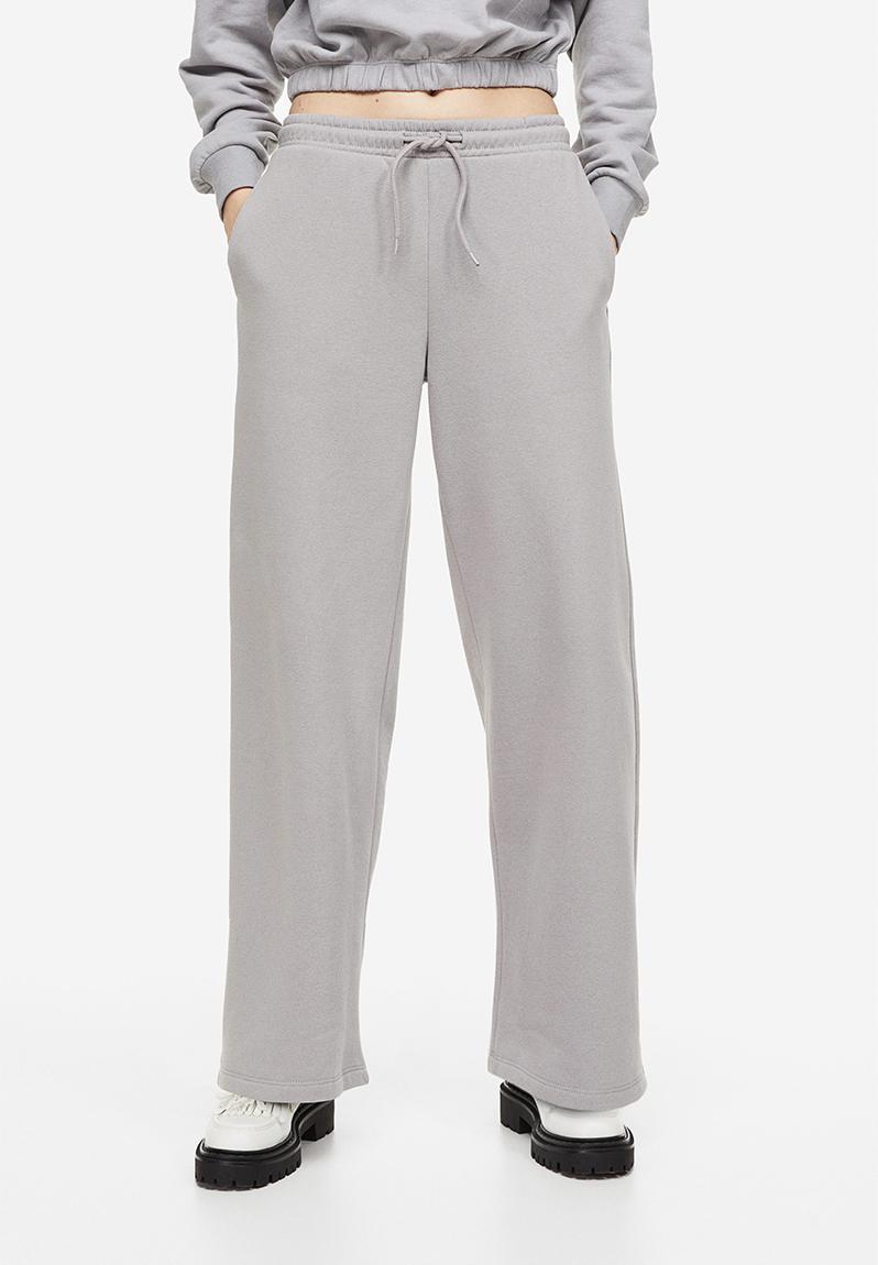 Straight joggers - light grey - 1128421002 H&M Trousers | Superbalist.com