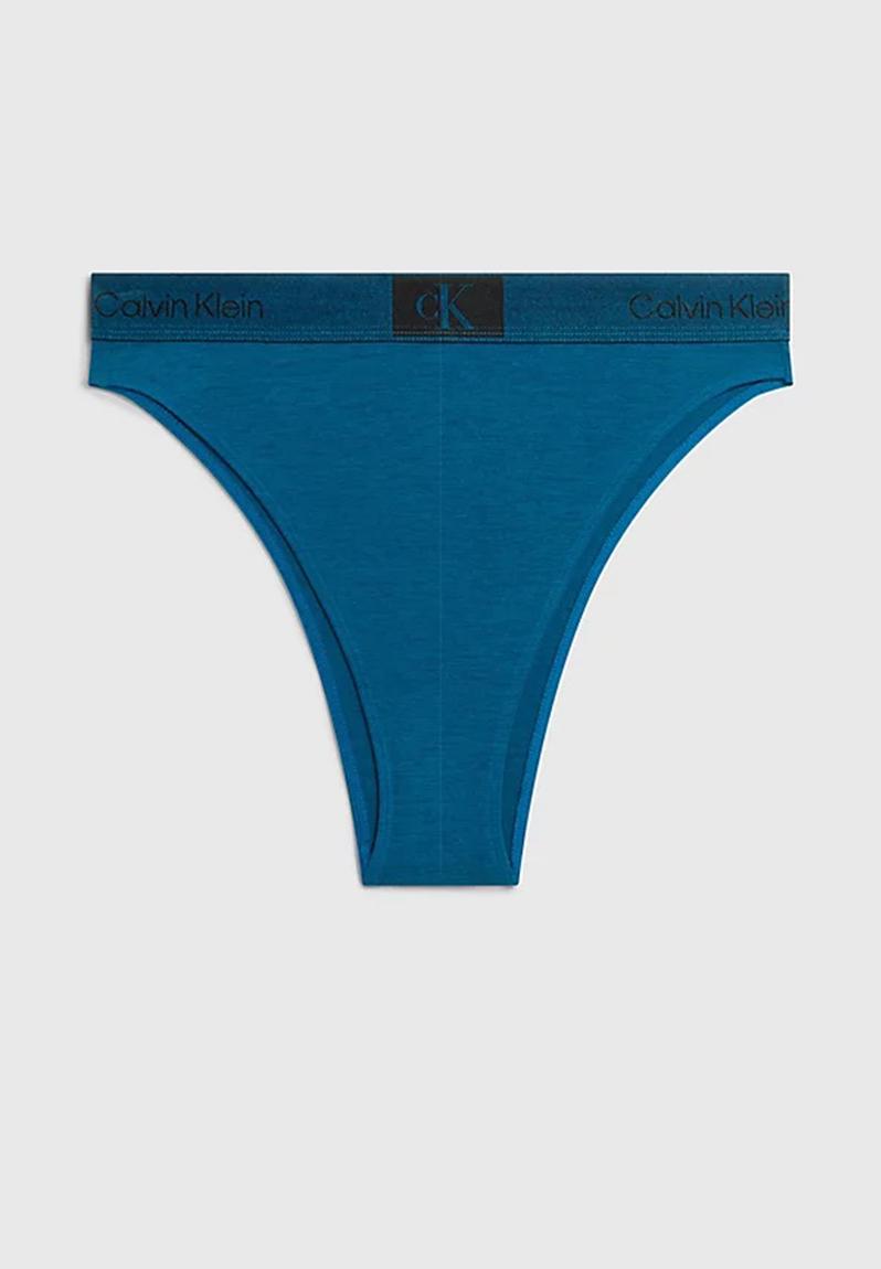 High waist brazilian amplified blue CALVIN KLEIN Panties Superbalist