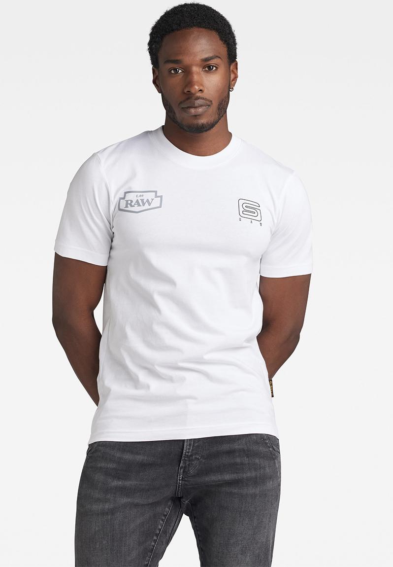 Multi gr slim r t compact jersey o - white G-Star RAW T-Shirts & Vests ...