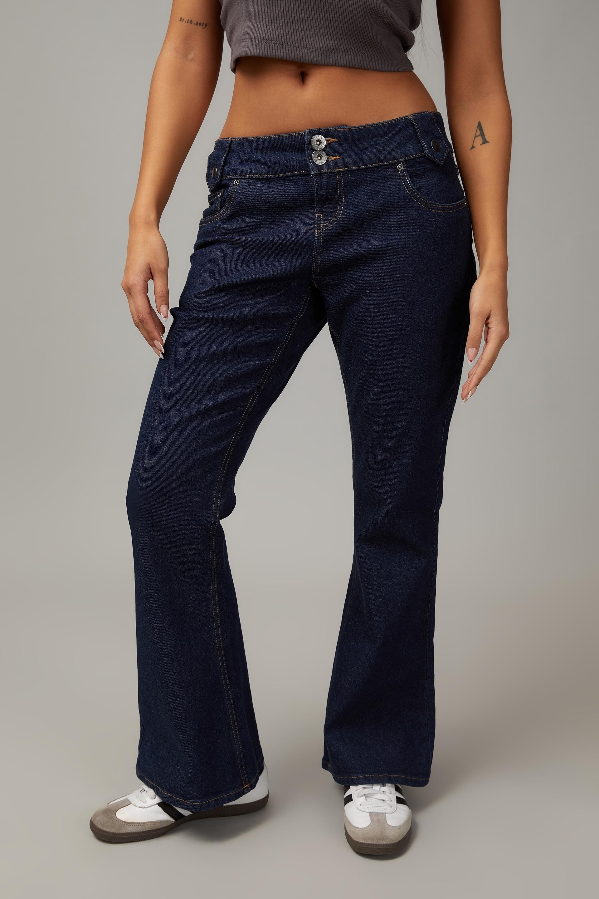 Low rise kick flare jean - raw indigo Factorie Jeans | Superbalist.com