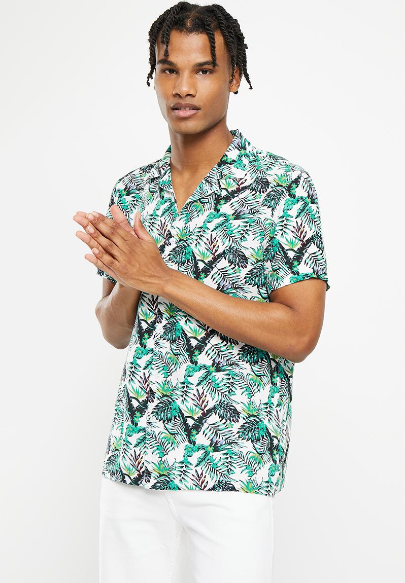 MSH-48MULTI - palm multi Brave Soul Shirts | Superbalist.com