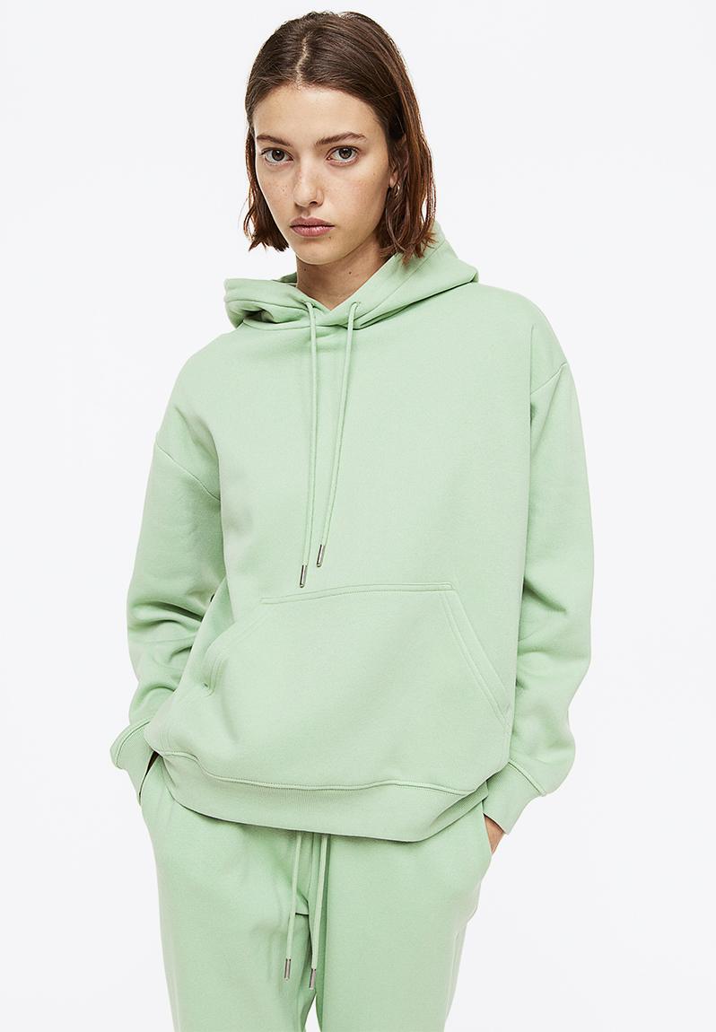 Hooded top - light green H&M Hoodies & Sweats | Superbalist.com