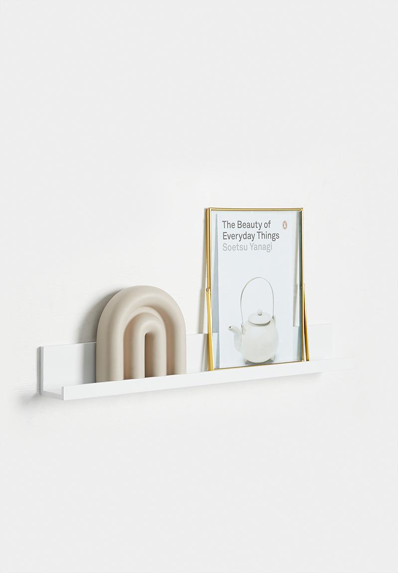 Kim wall shelf small - white1