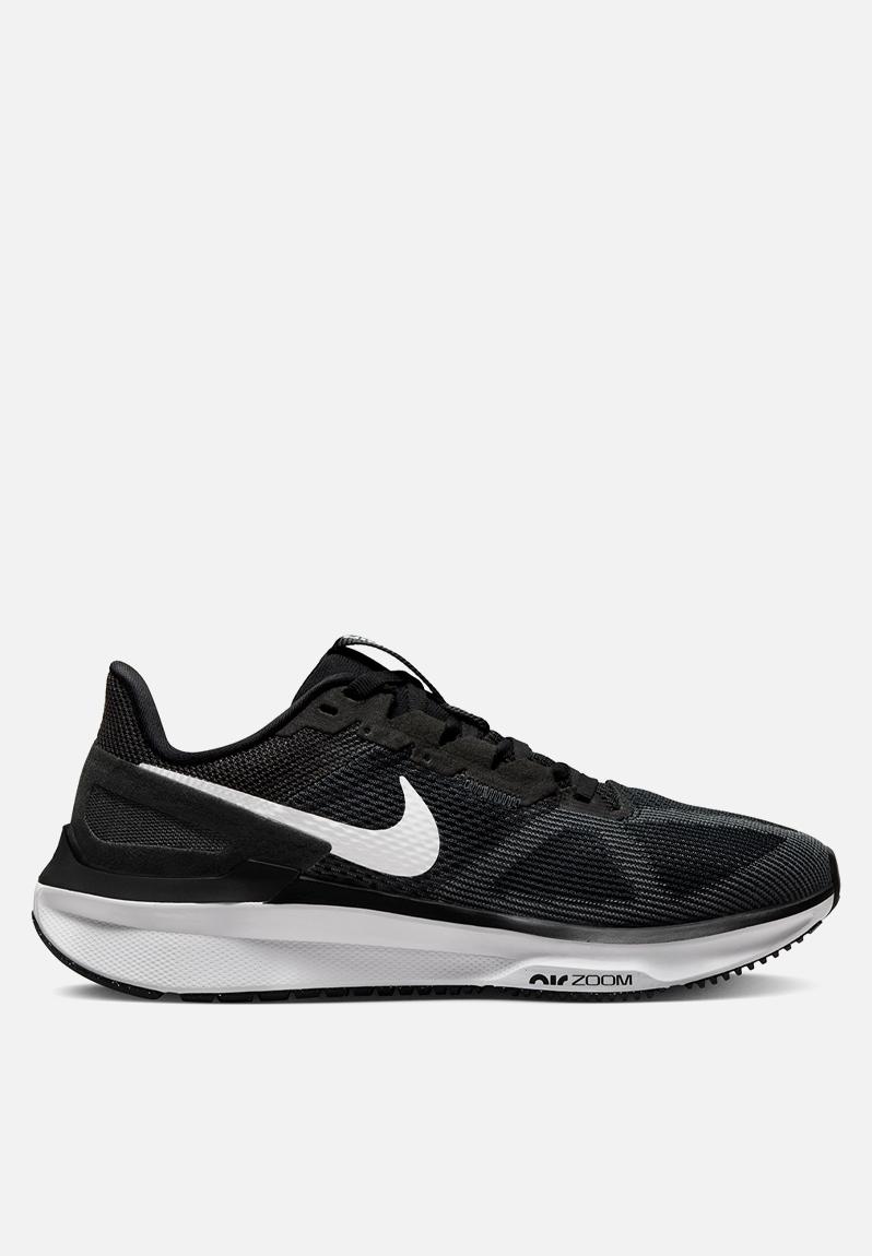 Nike air zoom structure 25 - dj7884-001 - black/white-dk smoke grey ...