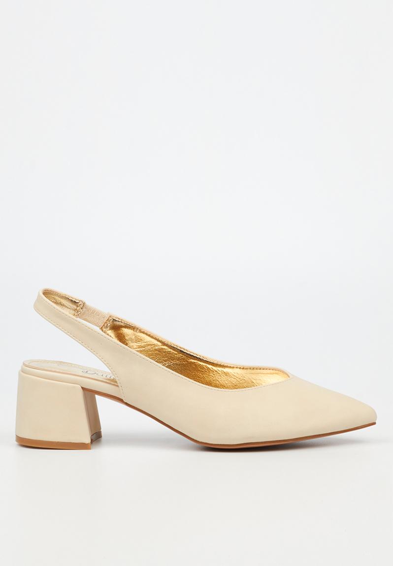 Taisha 2 court heel - beige Butterfly Feet Heels | Superbalist.com