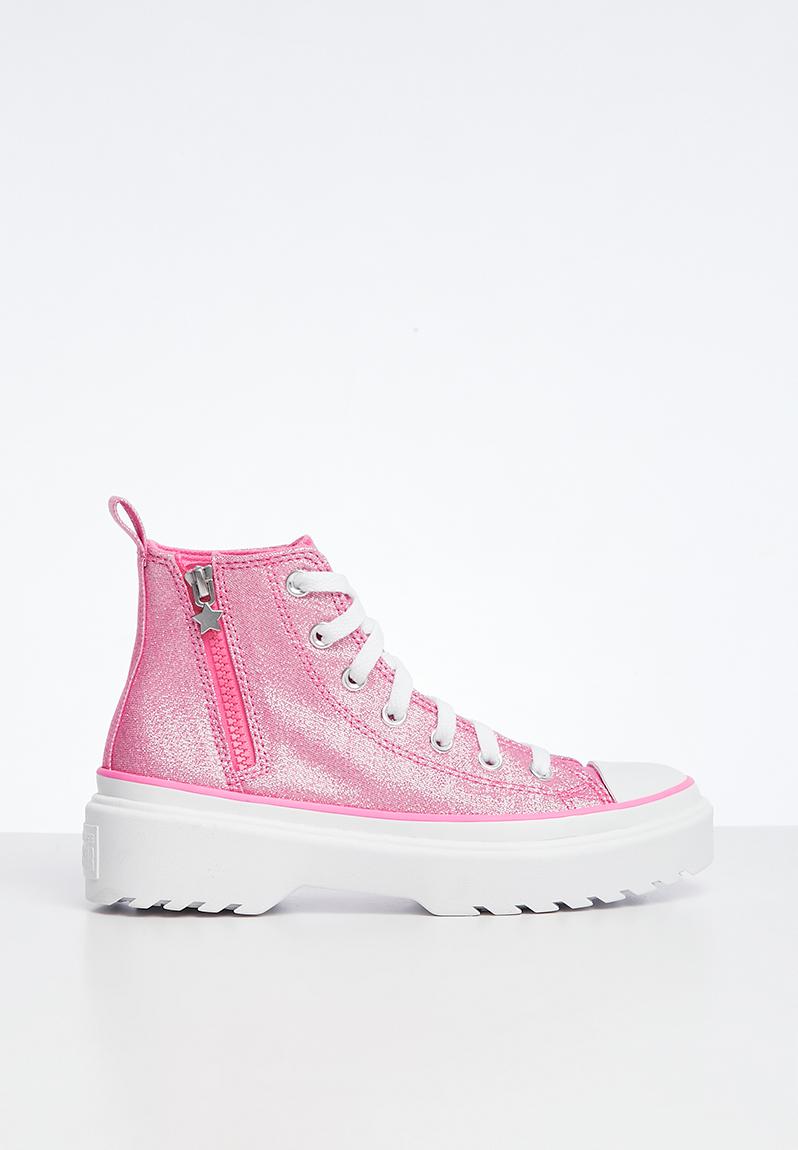 Chuck taylor all star lugged lift - oops! pink/white/black Converse ...