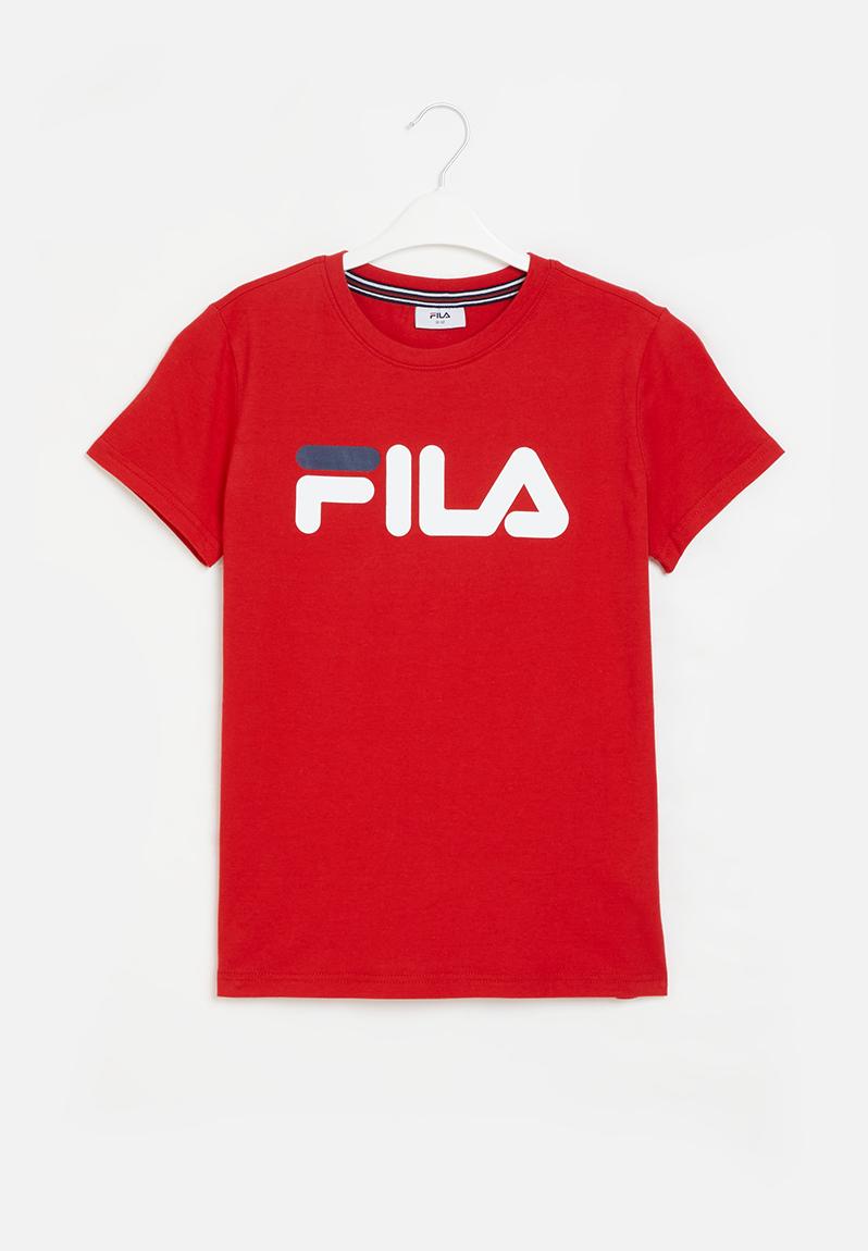 Deckle t-shirt - fila red FILA Tops | Superbalist.com