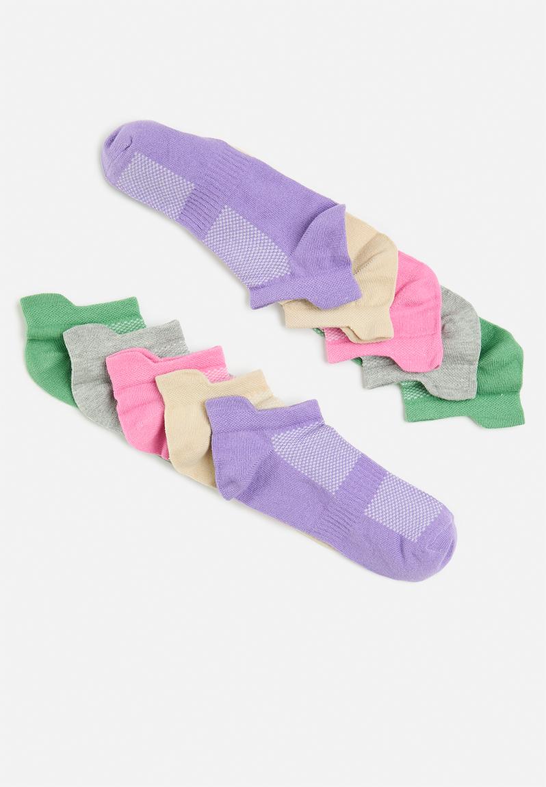 5pk ankle socks - pink Trendyol Stockings & Socks | Superbalist.com