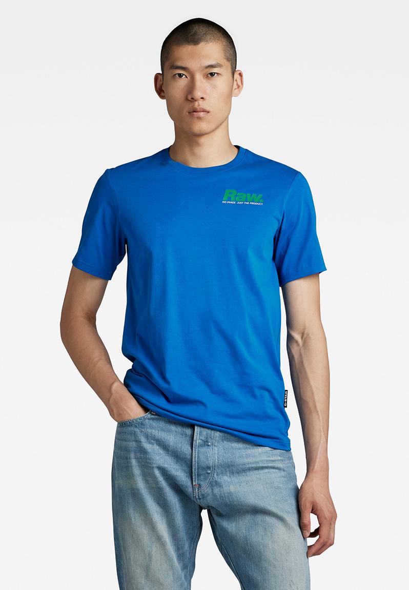 Photographer gr slim r t - compact jersey O - mid-blue G-Star RAW T ...