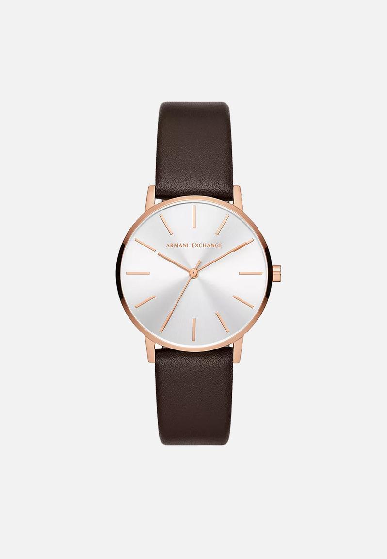 Lola - rose gold & brown Armani Exchange Watches | Superbalist.com