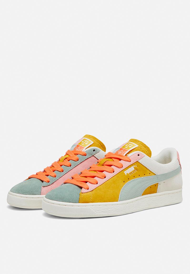 Suede icons of unity 1 - warm white-yellow sizzle PUMA Sneakers ...