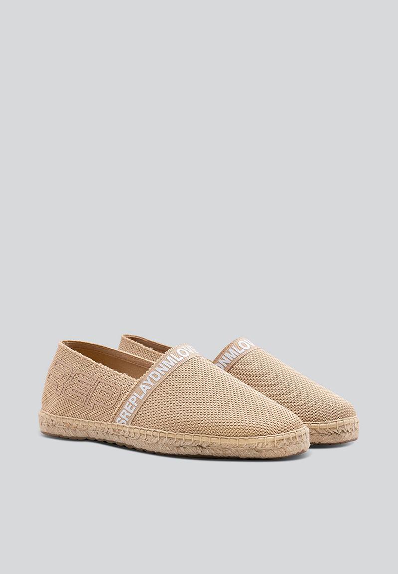 Cabo espadrille - beige Replay Slip-ons and Loafers | Superbalist.com