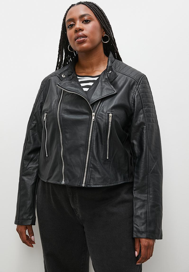 Motor biker jacket - black1 Superbalist Jackets & Coats | Superbalist.com