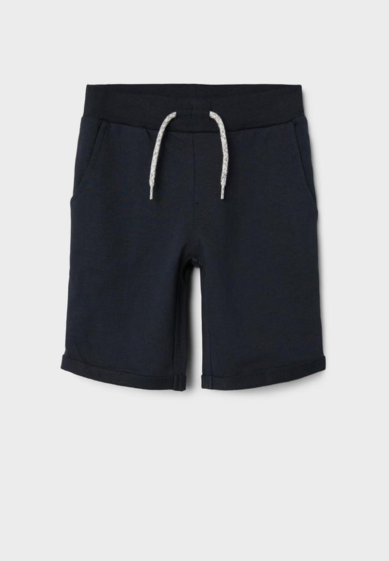Name It Jongens Vermo Set van 2 Lange Shorts Chambray Blauw