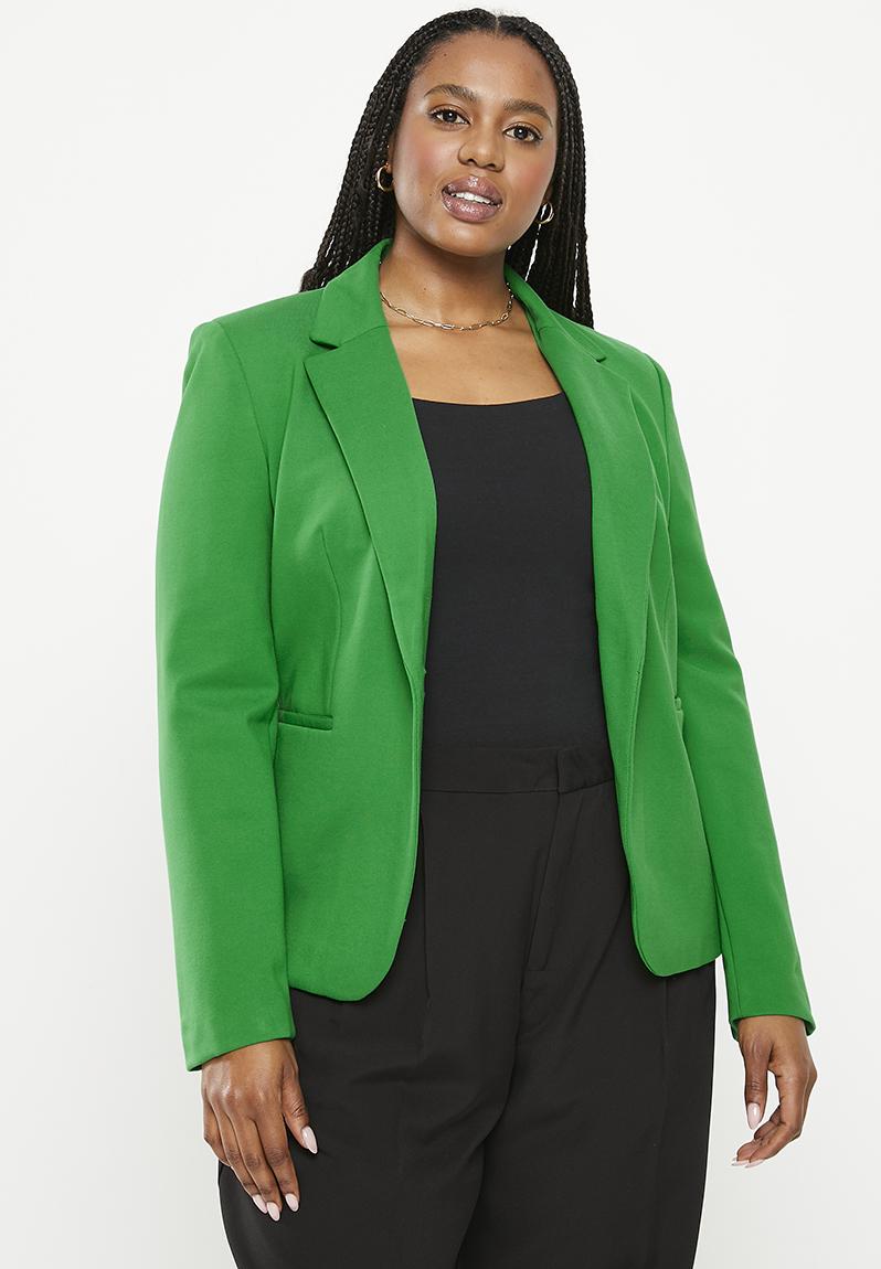 Plus Blazer Paloma - Green MANGO Jackets & Coats | Superbalist.com