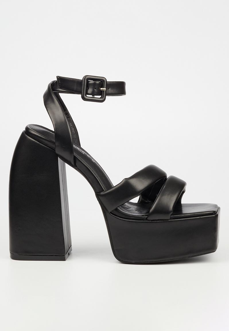 Macho 1 platform heel - black Rock & Co Heels | Superbalist.com