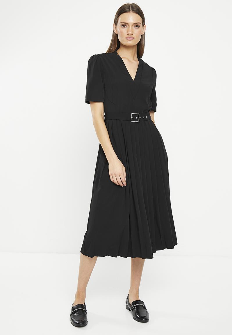 Pringle hannah midi dress - black Pringle of Scotland Casual ...