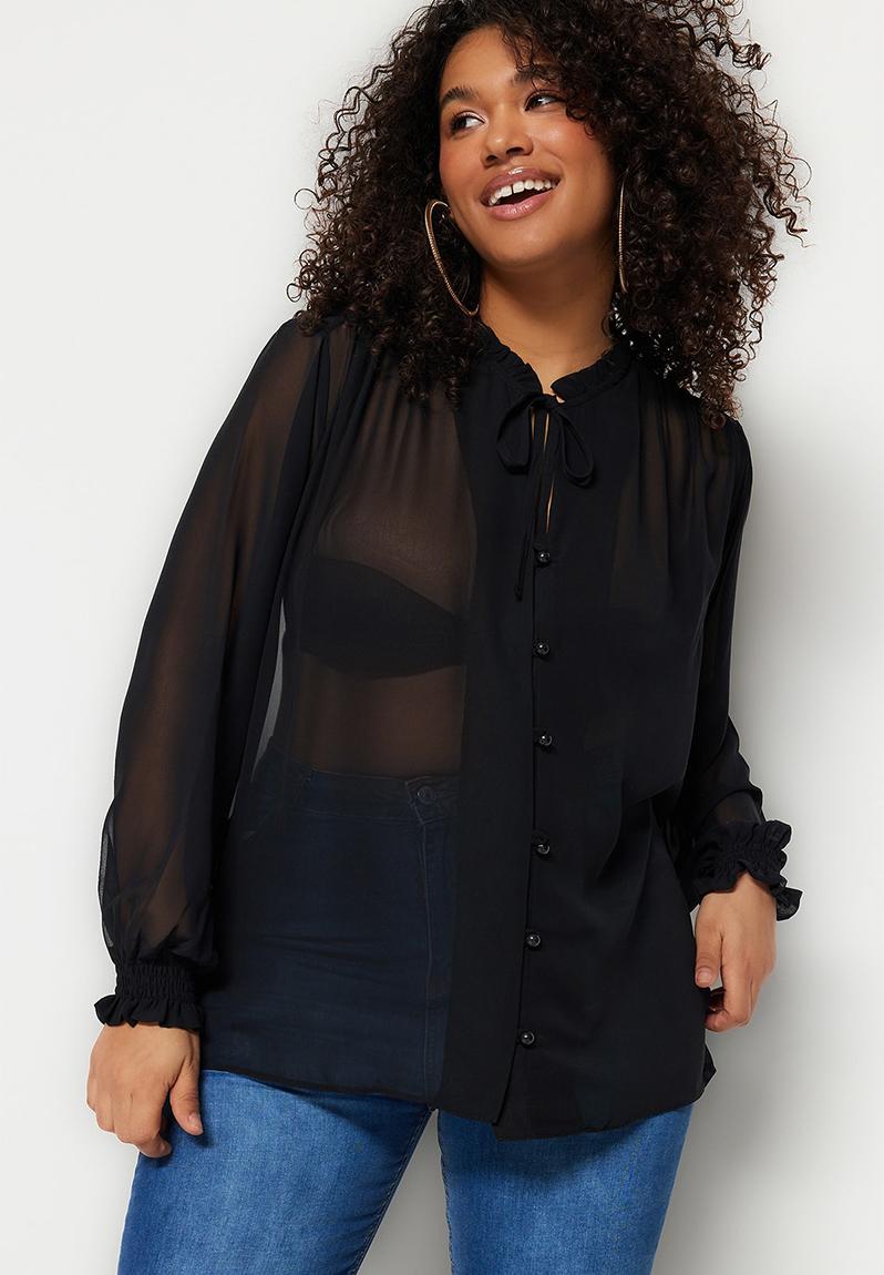 Torre Blouse in Black